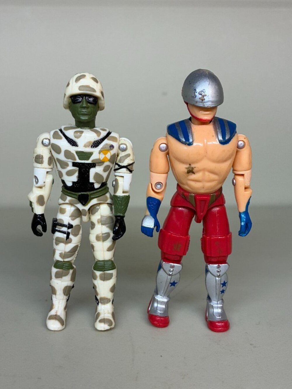 Vintage Lanard The Corps Action Figures Lot Cybor Trooper Steve Wyoming 1990 199